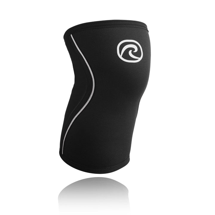 Rehband Knee Sleeves Rehband RX Knee Sleeve 7751 5mm - Black/White (single sleeve)