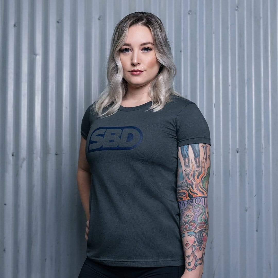 SBD Storm Brand T-Shirt - Grey-Inner Strength Products