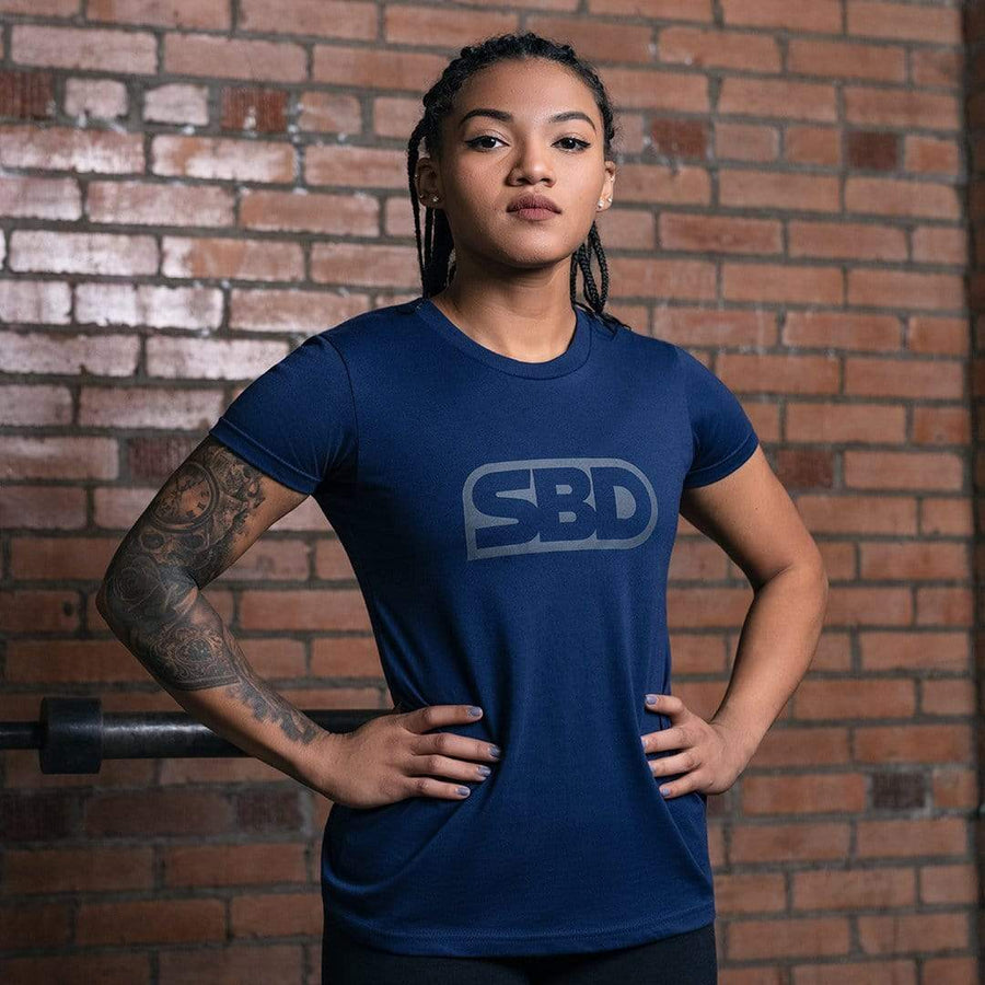 SBD Storm Brand T-Shirt - Navy-Inner Strength Products