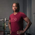 SBD Phoenix Brand T-Shirt - Burgundy