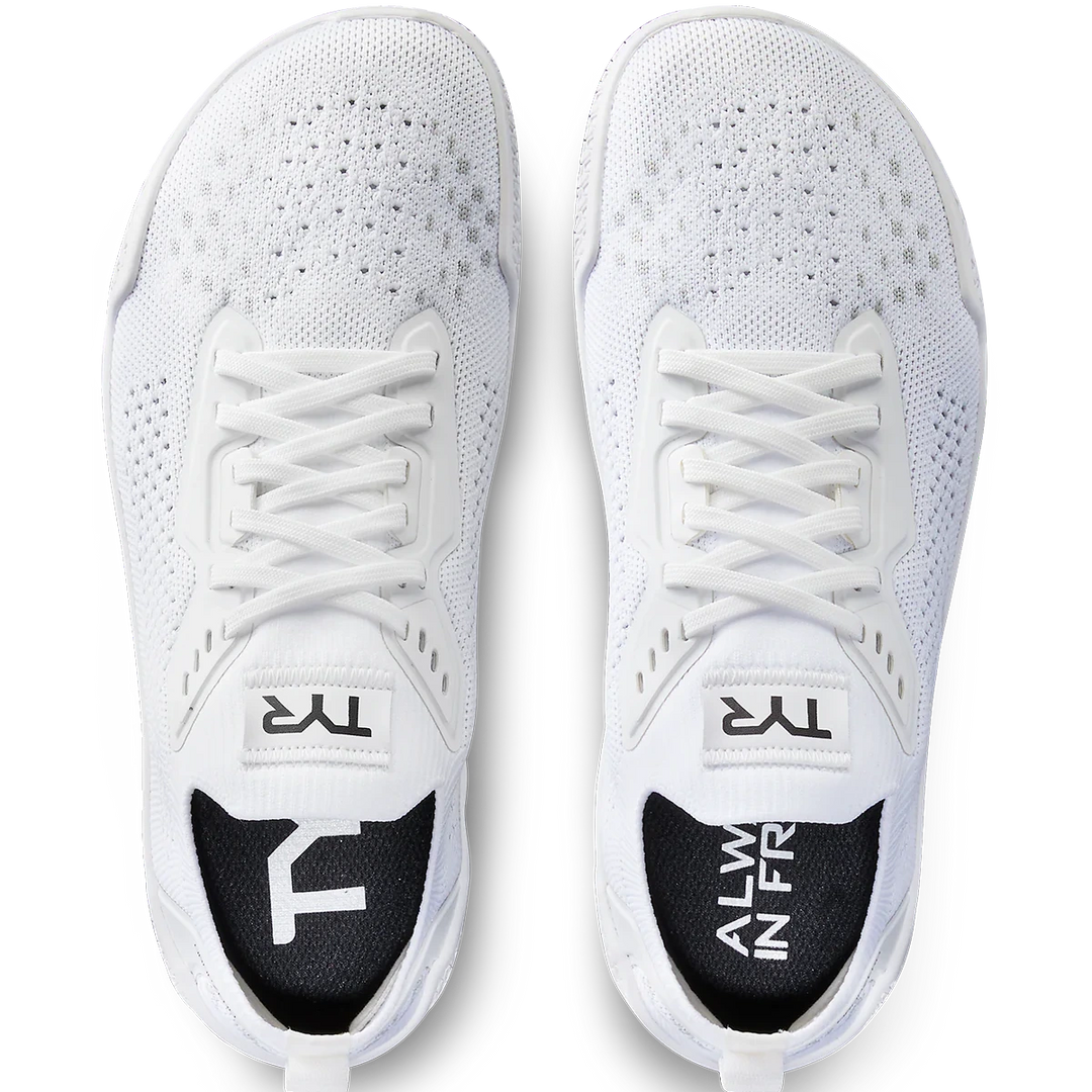 TYR DZ-1 DropZero Lace Barefoot Trainer - White-Inner Strength Products