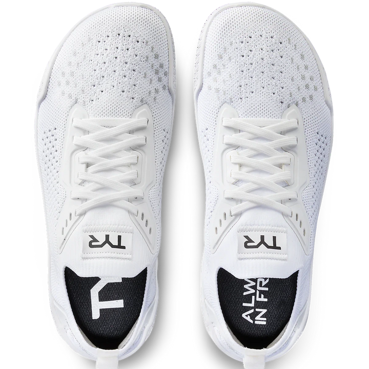 TYR DZ-1 DropZero Lace Barefoot Trainer - White-Inner Strength Products