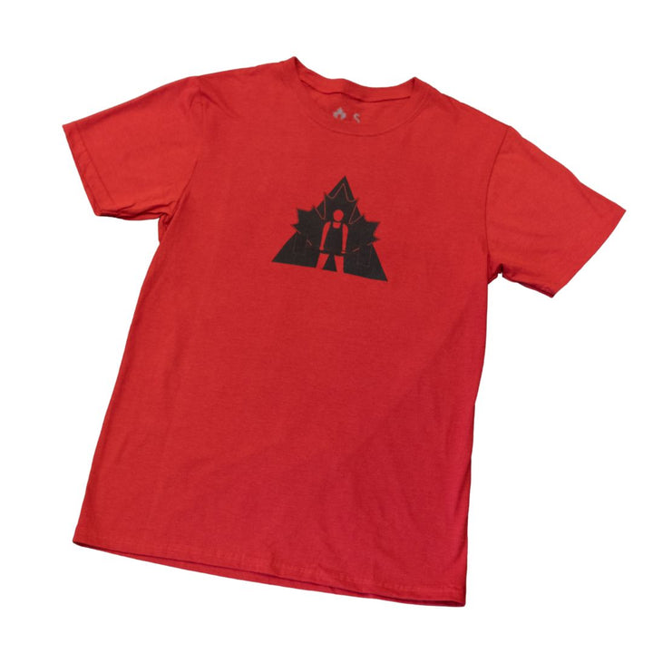 Canadian Powerlifting Union - Red Logo Tee