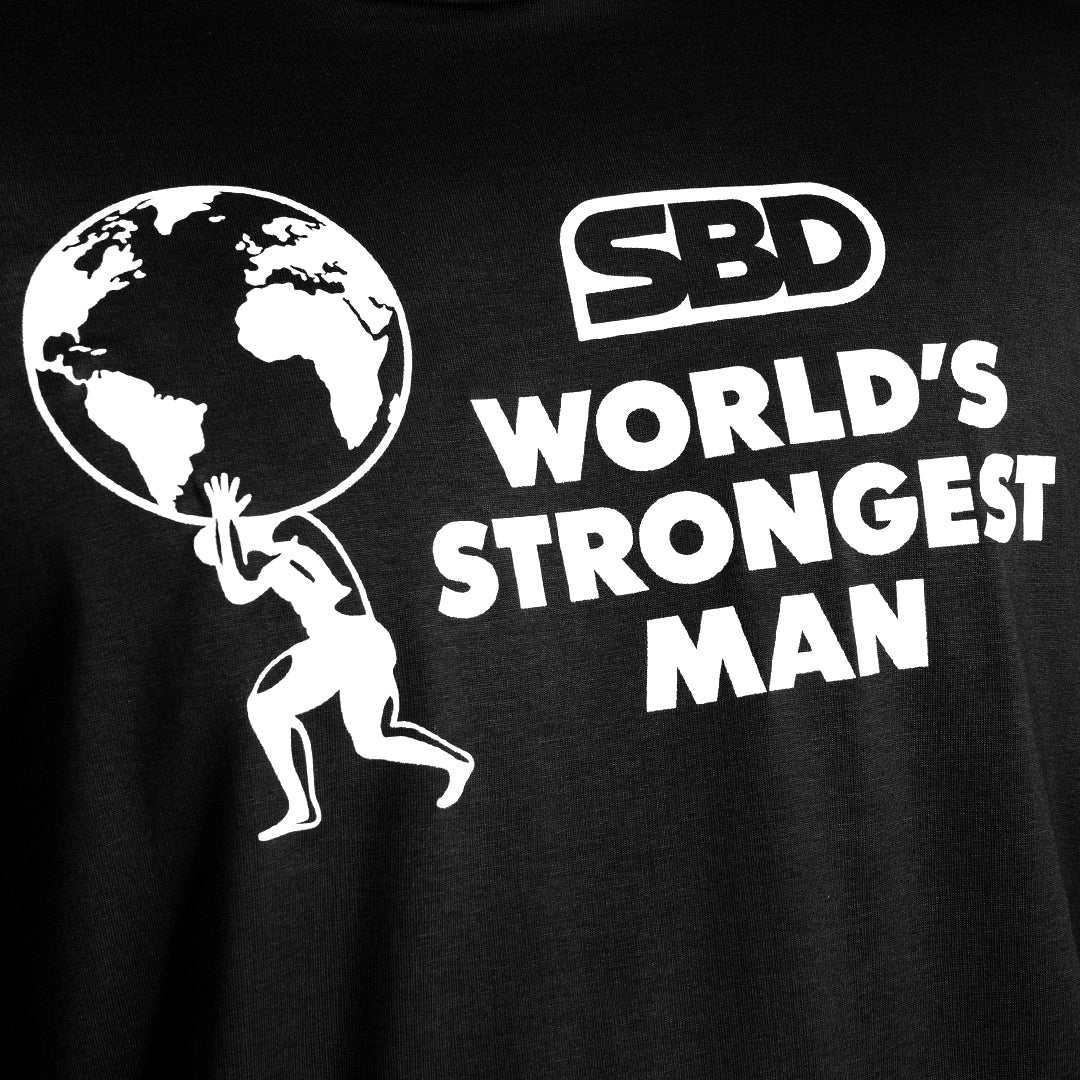 SBD World's Strongest Man 2023 - T-shirt pour homme - Noir