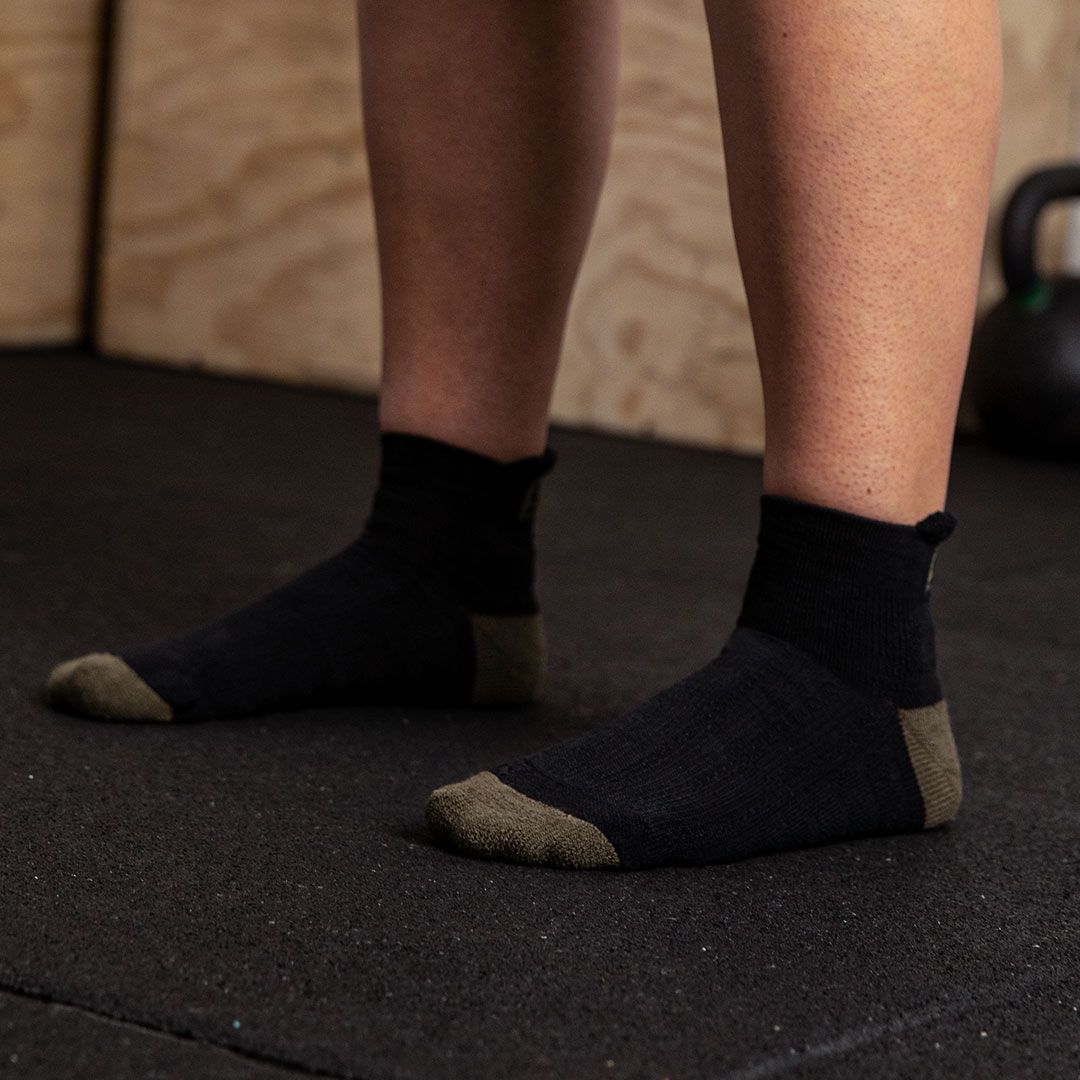 SBD Endure Trainer Socks - Black