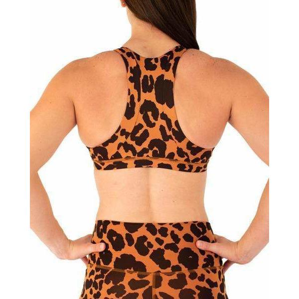 Fleo Jourdaine - Leopard Spice Sports Bra FINAL SALE – Inner Strength  Products