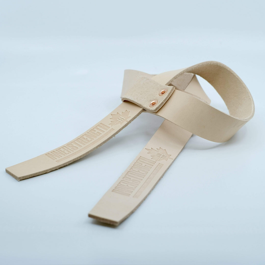 Inner Strength Products Lifting Straps Inner Strength Leather Lifting Straps