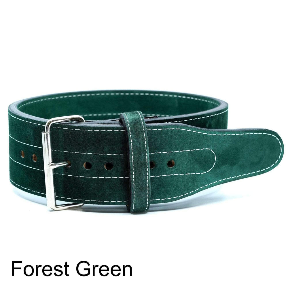 Inzer Advance Design Belts Large: Forest Green Inzer Forever 10mm Prong Belt