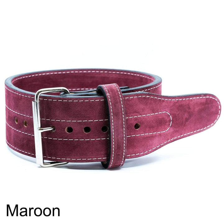 Inzer Advance Design Belts Medium: Maroon Inzer Forever 10mm Prong Belt
