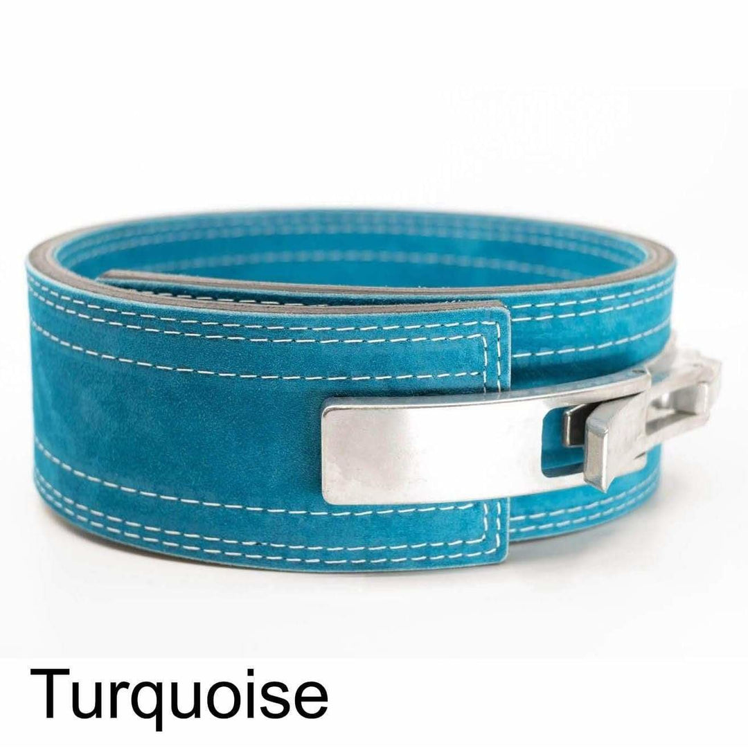 Inzer Advance Design Belts Medium: Turquoise Inzer Forever 13mm Lever Belt