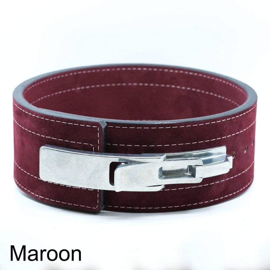 Inzer Advance Design Belts Small: Maroon Inzer Forever 10mm Lever Belt