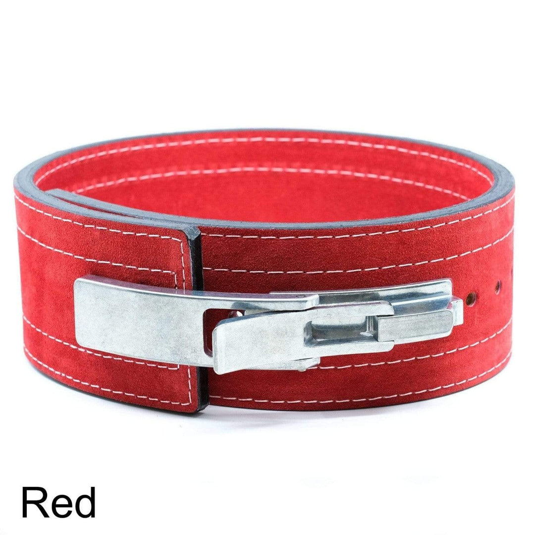 Inzer Advance Design Belts Small: Red Inzer Forever 10mm Lever Belt