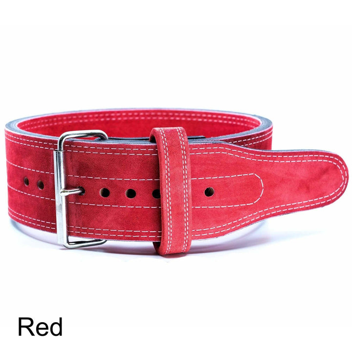 Inzer Advance Design Belts Small: Red Inzer Forever 13mm Prong Belt