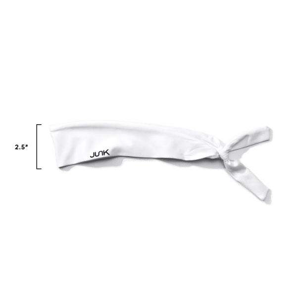JUNK Brands headband Super Chill White Headband - Flex Tie