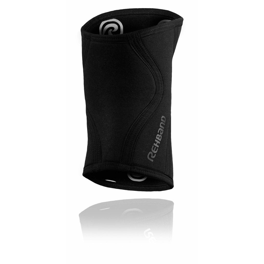 Rehband Knee Sleeves Rehband RX Knee Sleeve 7751 5mm Carbon Black (single sleeve)