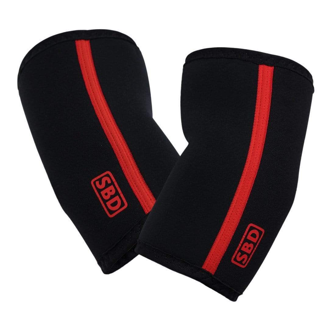 SBD Apparel Elbow Sleeve SBD Elbow Sleeves - Black & Red