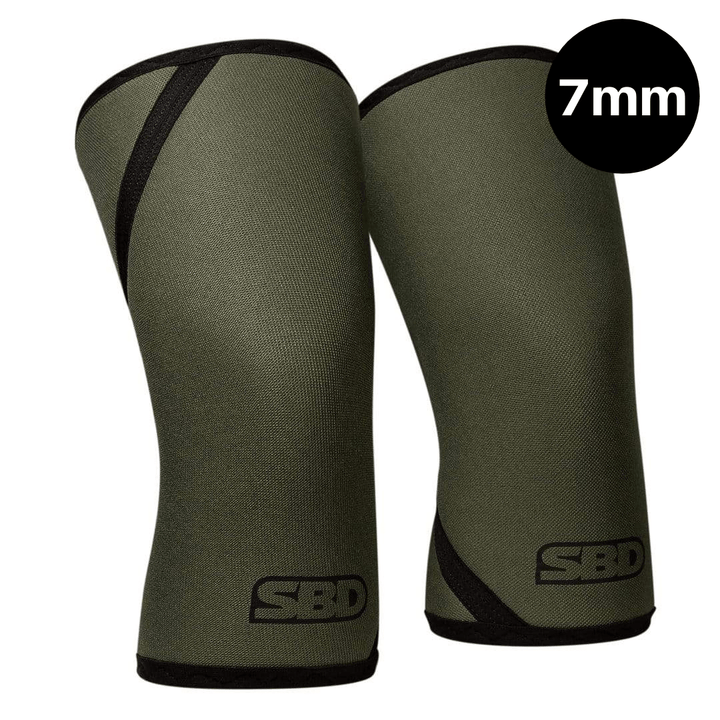 SBD Apparel Knee Sleeves SBD Knee Sleeves - Green w/Black - Endure Range