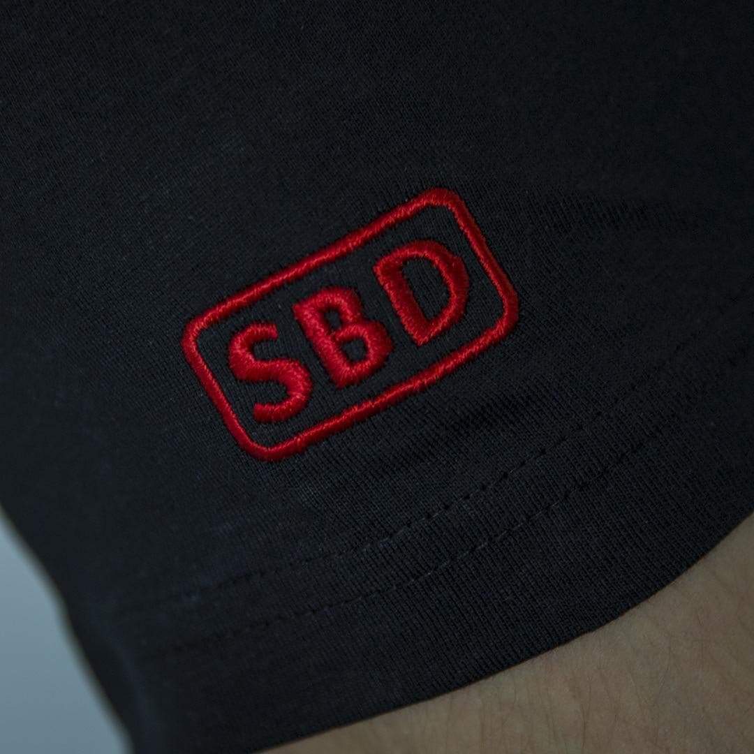 SBD Apparel Shirts Mens SBD T-Shirt Black & Red