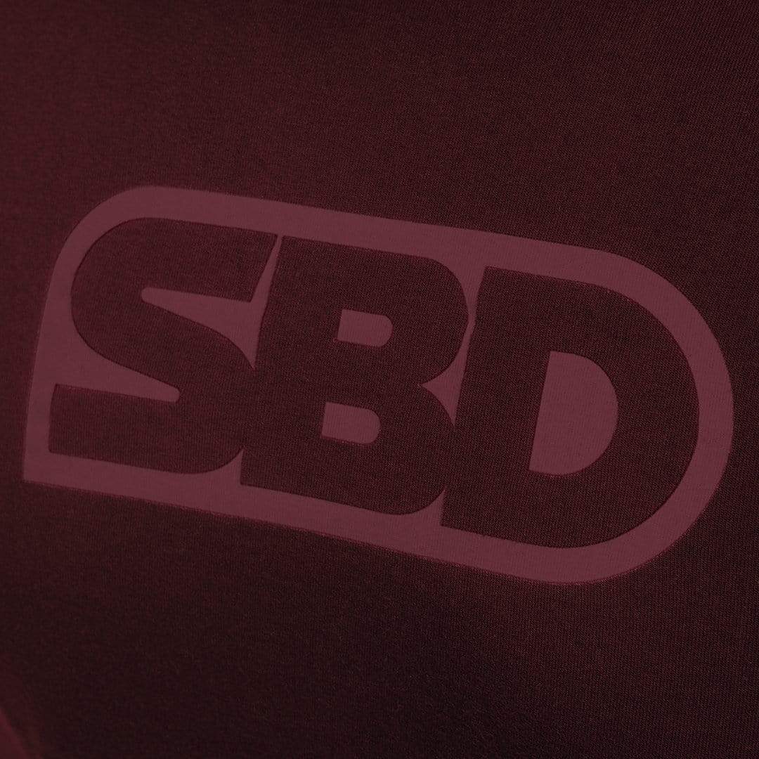 SBD Apparel Shirts Mens SBD T-Shirt - Burgundy w/Burgundy - Phoenix Range
