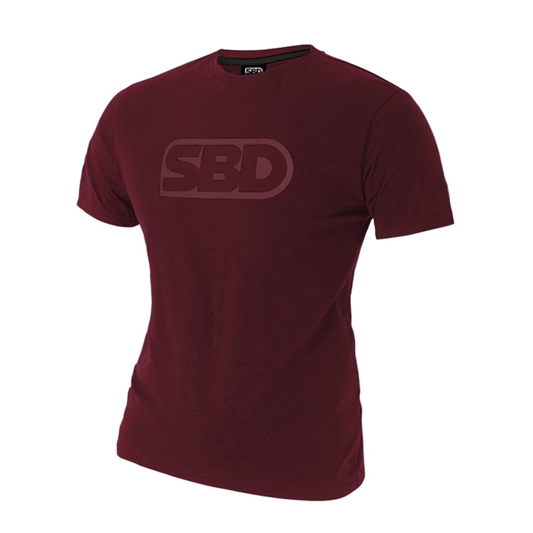 SBD Apparel Shirts Women's SBD T-Shirt - Burgundy w/Burgundy - Phoenix Range