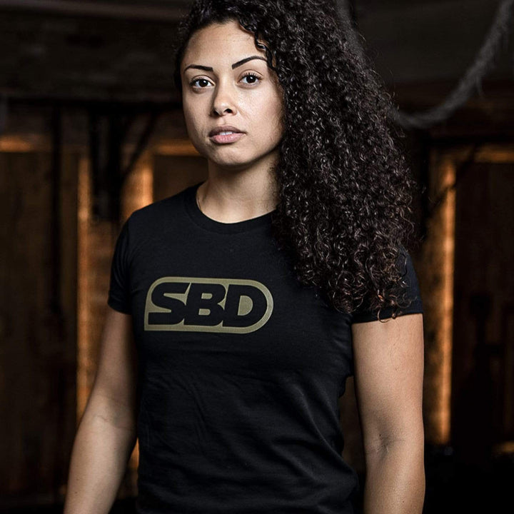 SBD Apparel Shirts Women's SBD T-Shirt Endure Range Black w/Green