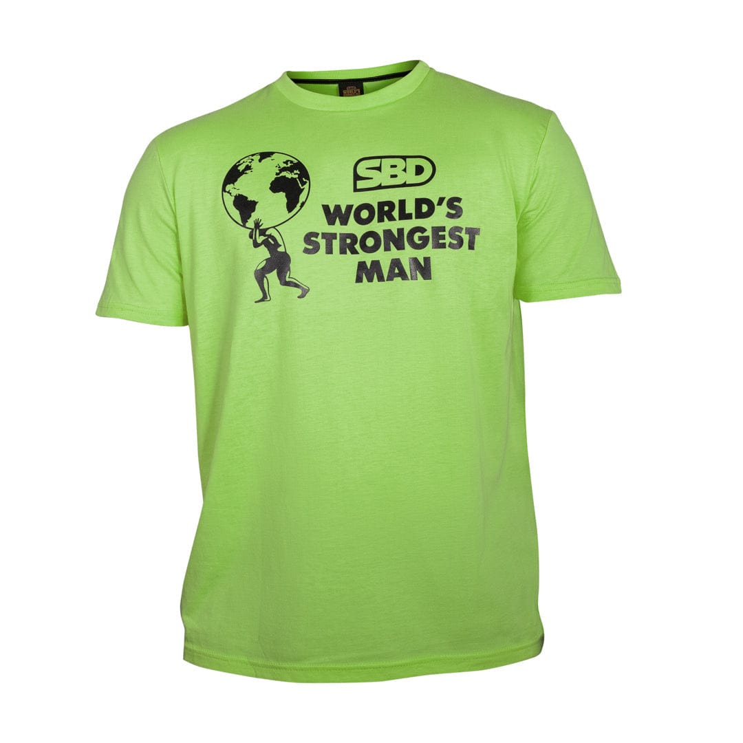 SBD Apparel Shirts World's Strongest Man T-Shirt 2022 - Women's - Green