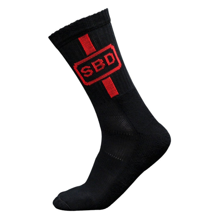 SBD Apparel Socks SBD Sport Socks - Black & Red