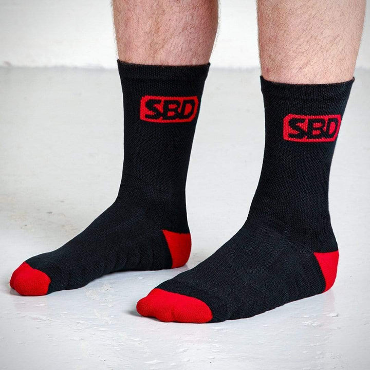 SBD Apparel Socks SBD Sport Socks - Red & Black (2020)
