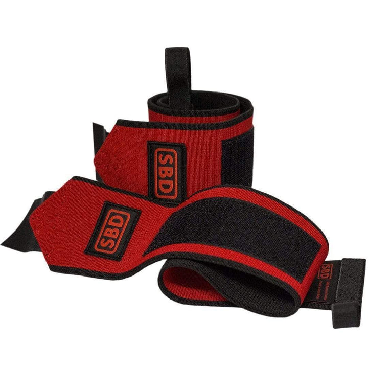 SBD Apparel Wrist Wraps Flexible Small SBD Wrist Wraps - Black & Red