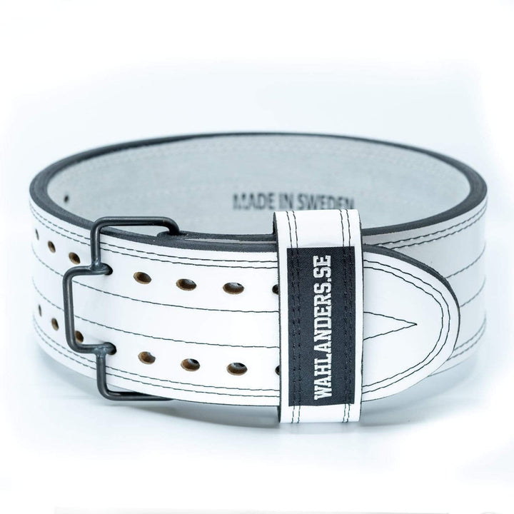 Wahlanders Sweden Belts Medium - White with Black Stitching Wahlanders Belts