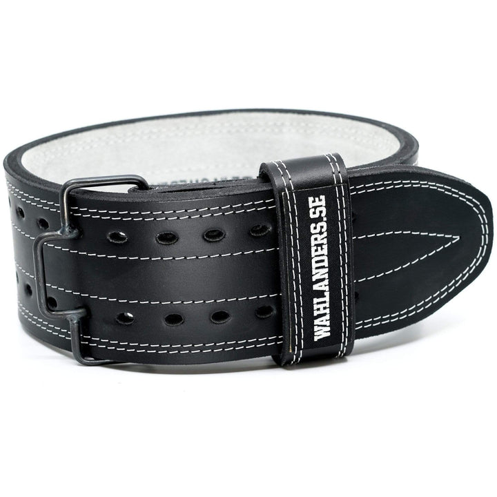 Wahlanders Sweden Belts Small - Black with White Stitching Soft Core Wahlanders Belts SOFT CORE