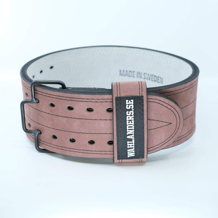 Wahlanders Sweden Belts Small - Mauve with Black Stitching Soft Core Wahlanders Belts SOFT CORE