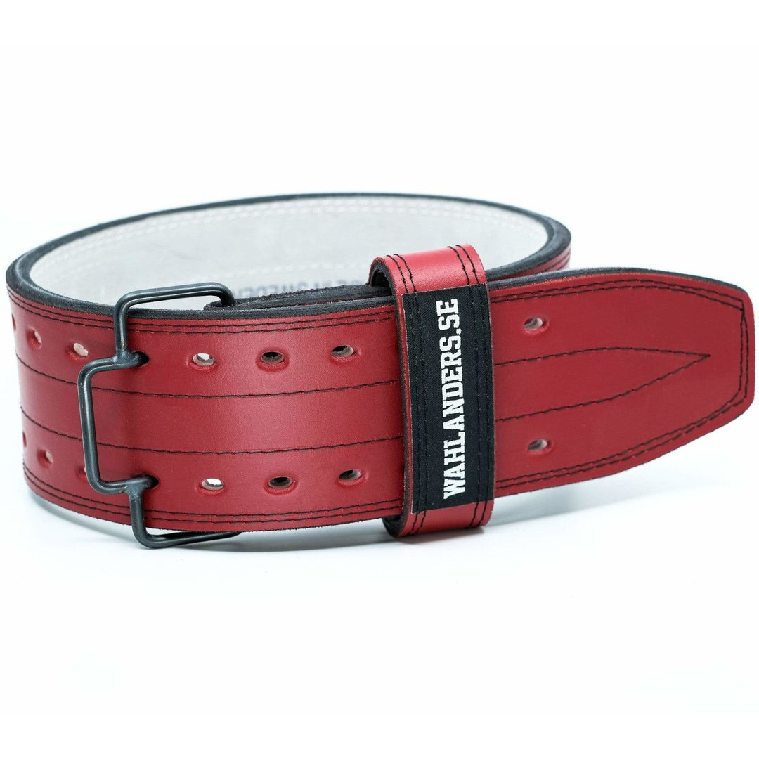 Wahlanders Sweden Belts Small - Red with Black Stitching Soft Core Wahlanders Belts SOFT CORE