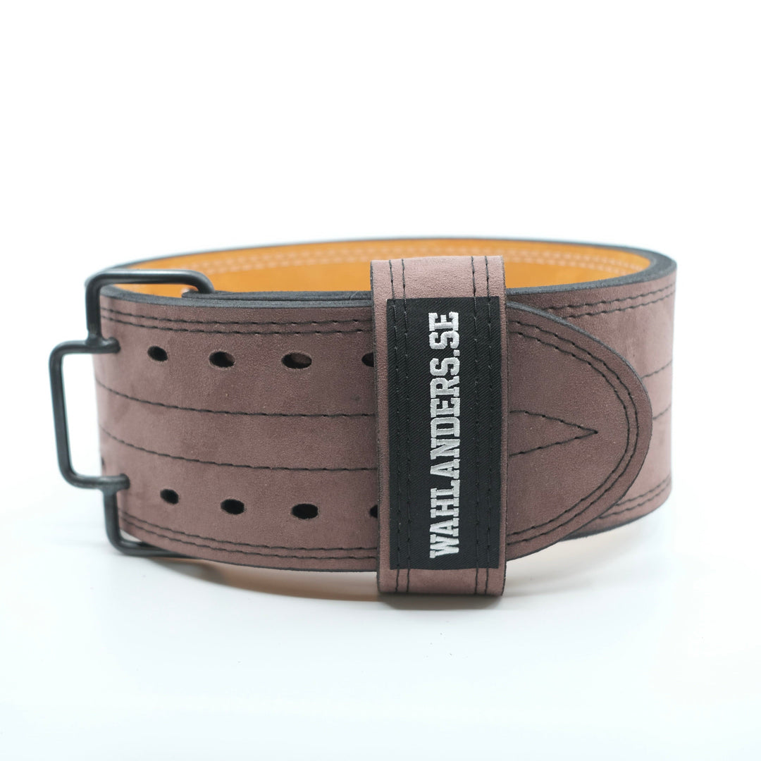 Wahlanders Sweden Belts XSmall - Mauve Suede with Black Stitching Soft Core Wahlanders Belts SOFT CORE