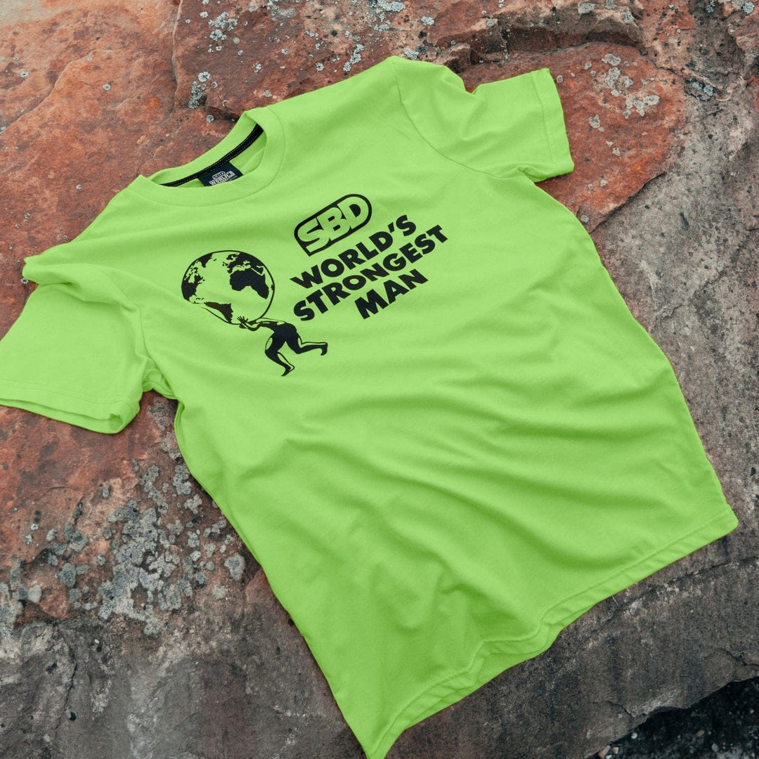 SBD World's Strongest Man 2022 - Women's T-Shirt - Lime Green